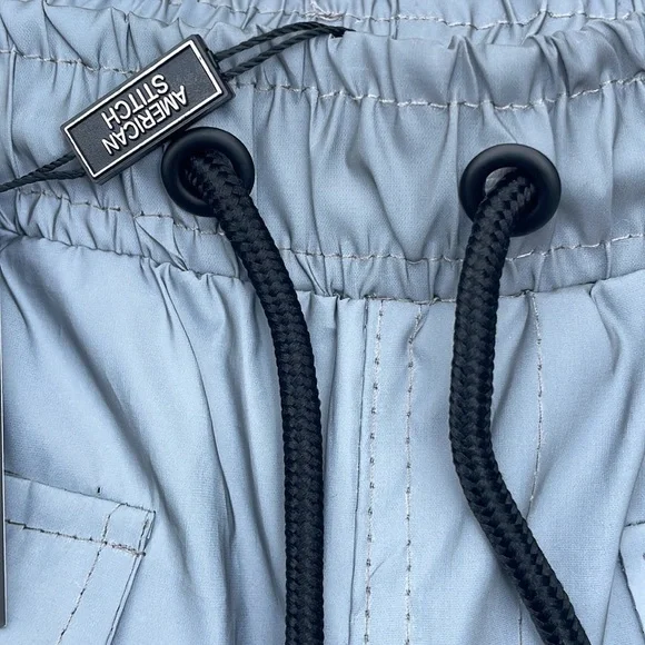 NWT Kids AMERICAN STITCH REFLECTIVE NYLON SHORTS - Picture 3 of 11